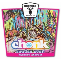 Drekker Brewing Company CHONK Rainbow Sherbet 