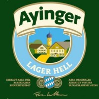 Ayinger Lager Hell  50 cl - Cervezas Diferentes