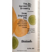 The GardenPenínsula New England IPA 6,8% 44cl - Dcervezas