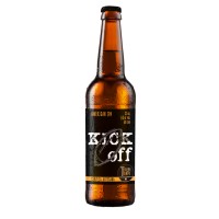 Pack 24 botellas Kick Off de 33 cl. - Cerveza Tercer Tiempo
