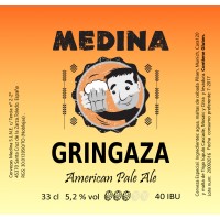 Medina Gringanza botella de 33 cl - Cervezas Yria