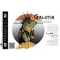 Galotia Manifest  Table beer  Caja 12 ud (330ml) - Galotia Brewing