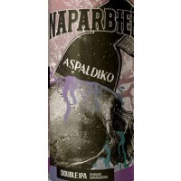 Laugar ASPALDIKO - DOUBLE IPA (lata 44cl, pack de 4 latas) - Laugar Brewery