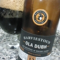 Harviestoun Brewery, Ola Dubh 12 år, Stout, Higland Park Whisky Casks,  0,33 l.  8,0% - Best Of Beers