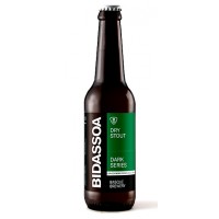 BIDASSOA Dry Stout Botella 33cl - Hopa Beer Denda