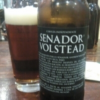 Cerveza Artesana Senador Volstead Roja al Bourbon - Etiqueta Negra - Vinopremier