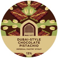 Vault City Brewing Dubai-Style Chocolate Pistachio Pastry Imperial Stout 