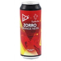 Funky Fluid x Freddo Fox  Zorro Orange NEIPA 50cl Blik - Melgers