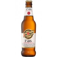 SAN MIGUEL 1516 cerveza rubia 100% Malta botella 33 cl - Hipercor