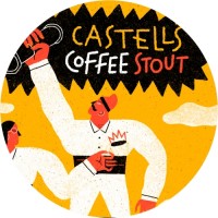 La Quince Castell Coffee Stout - Corona De Espuma