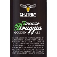 Cerveza Chutney Vincenzo Peruggia - Cervezas Canarias