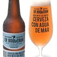 Er Boquerón Cerveza Artesanal Premium de 75 cl. Elaborada con Agua de Mar - Agua de Mar
