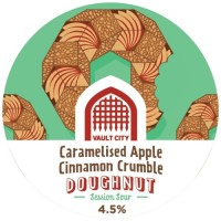 Vault City Brewing Caramelised Apple Cinnamon Crumble Doughnut Vault City Brewing Caramelised Apple Cinnamon Crumble Doughnut