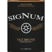 Signum Ole Brune Nitro Dry Stout Signum Ole Brune Nitro Dry Stout