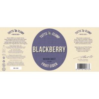 Tutts Clump Blackberry 500ml Bottle - Kay Gee’s Off Licence