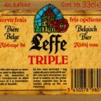 Leffe Triple 75cl  / 8,5% - Bacchus Beer Shop
