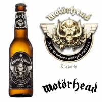 Motörhead Bastards Lager 5 UNIDADES - Cervezas Metaleras