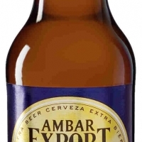 AMBAR EXPORT cerveza rubia Red Brew 3 maltas botella 33 cl doble periodo de fermentación y lenta maduración en bodega - Hipercor