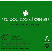 Santa Pau Póg Mo Thóin Irish Mint Stout 