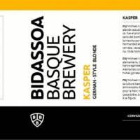 BIDASSOA Kasper Botella 33cl - Hopa Beer Denda