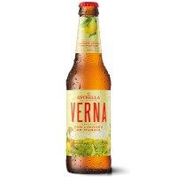 ESTRELLA LEVANTE Verna cerveza rubia con limones de Murcia lata 33 cl - Supermercado El Corte Inglés