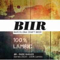 BIIR 4B Oude Gueuze Lambic Series  2014