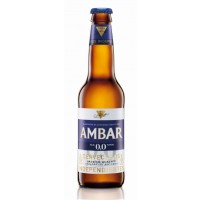 AMBAR 0,0 cerveza sin alcohol pack 6 botellas 25 cl - Hipercor