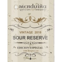 Menduiña Sour Reserve Edición 2018 - 2D2Dspuma