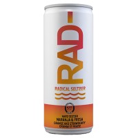 RAD Radical Seltzer Naranja & Fresa - 33 CL - Cervezas Diferentes