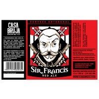 CASA BRUJA SIR FRANCIS RED ALE PETAINER 20L - Condalchef