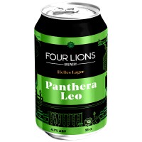 Four Lions Panthera Leo 