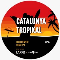 Laugar CATALUNYA TROPIKAL - Modern West Coast IPA (lata 44cl, pack de 4 latas) - Laugar Brewery