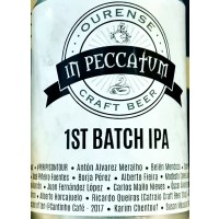 In Peccatum 1st Batch IPA In Peccatum 1st Batch IPA