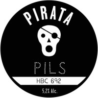 Cerveza La Pirata PILS HBC 692 24x330 - MilCervezas