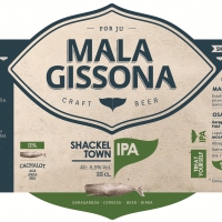 MALA GISSONA Shackeltown Botella 33cl - Hopa Beer Denda