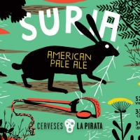 LA PIRATA SÚRIA (American Pale Ale) 5%ABV AMPOLLA 33cl - Gourmetic