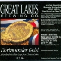 Great Lakes Dortmunder Gold Lager 2412 oz cans - Beverages2u