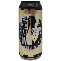 Galway Bay & La Pirata - Sixty Ships Down Imperial Stout 440ml Can 12% ABV - Craft Central
