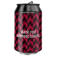 Castello Beer Factory Dark Red Almost Black 9,9% 33cl - Dcervezas