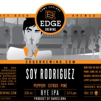Edge Brewing Soy Rodriguez 