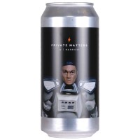 GARAGE BEER CO w/ BARRIER PRIVATE MATTERS (JUICY DIPA) 8,8%ABV LLAUNA 44cl - Gourmetic