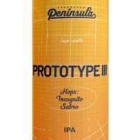 Prototype III | Cervecera Península - Cans & Corks