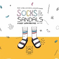 Humble Sea Brewing Company Socks And Sandals
