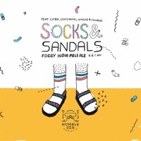 Humble Sea Brewing Company Socks And Sandals 