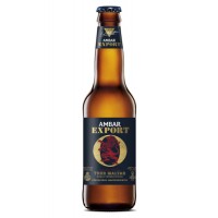 AMBAR EXPORT cerveza rubia Red Brew 3 maltas botella 33 cl doble periodo de fermentación y lenta maduración en bodega - Supermercado El Corte Inglés