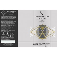 Cierzo Brewing Cervezas Gold On the Ceiling - OKasional Beer