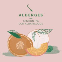 CIERZO - ALBERGES - SESSION IPA con APRICOTS x Lata 44cl - Clandestino