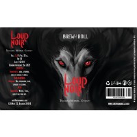 Brew & Roll Loup Noir 33 cl - Decervecitas.com