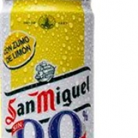 Cerveza (0,0% alcohol) con sabor a limón SAN MIGUEL RADLER  lata de 33 cl. - Alcampo
