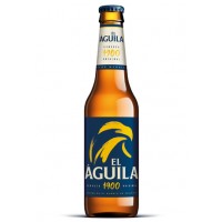 Cerveza El Aguila dorada pack de 10 latas de 33 cl. - Carrefour España